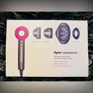 DYSON SUPERSONIC Hair dryer PINK New in Box!
